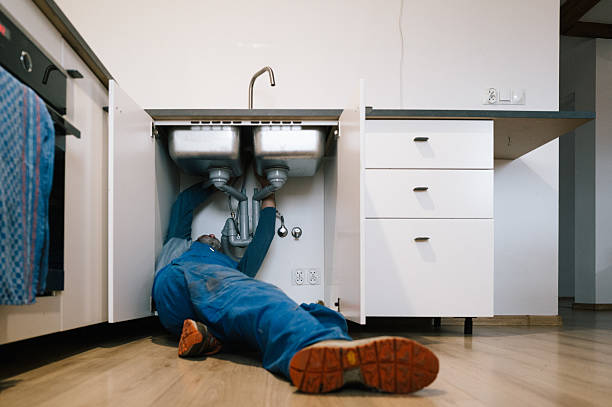 Professional Drain Cleaning technician working in Merkel, TX